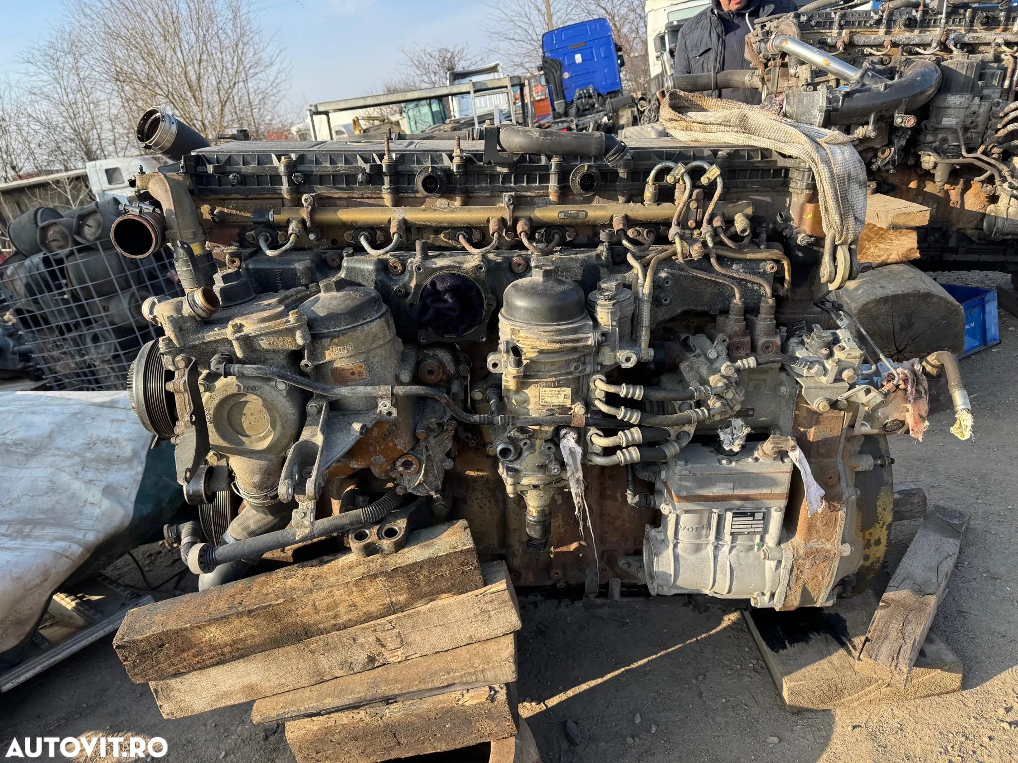 MOTOR Actros Euro 6 471.900 OM 471 LA MERCEDES BENZ : DEZMEMBRARI - 1