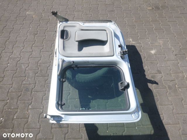 DRZWI LEWE BOCZNE PRZESUWNE SUWANE KOMPLETNE RENAULT KANGOO I LIFT KOLOR TEB64 03-08 - 15