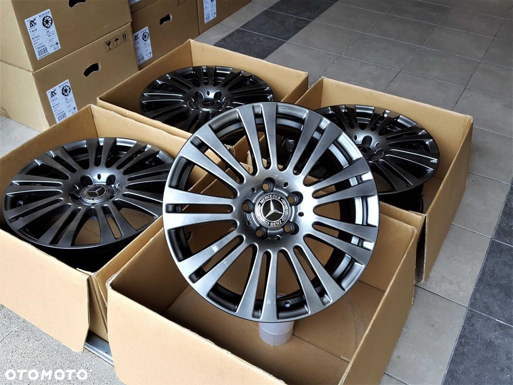 Alufelgi 17 Chrom Shadow! Mercedes A B C E CLA GLA V Vito Viano 5x112 834# - 3