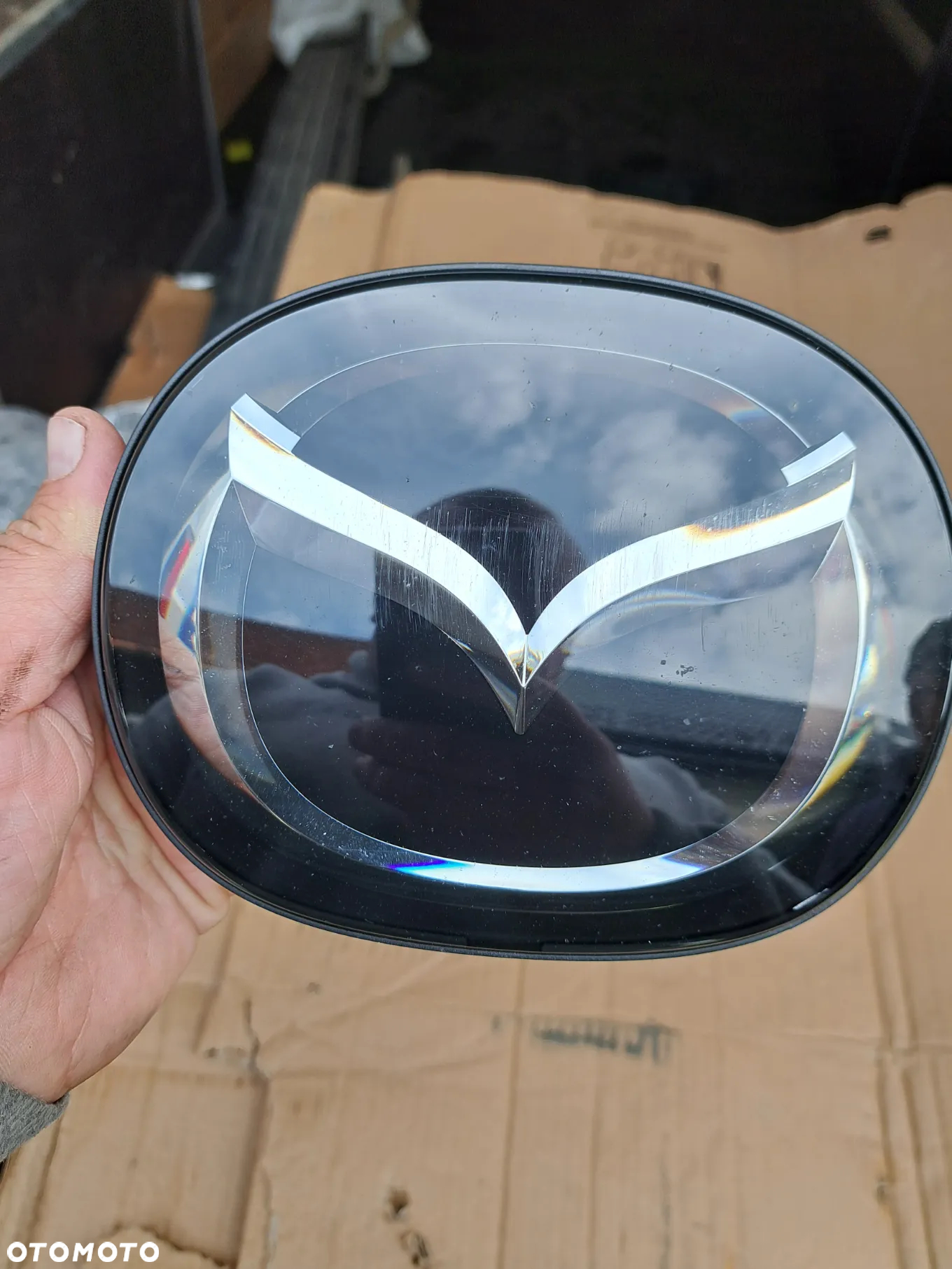 Znaczek emblemat logo Mazda 3 BN CX-3 DK DD2F5-17300 D10L-50716 DD2F51730 Wersja z radarem - 3