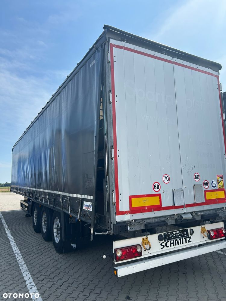 Schmitz Cargobull Standard; dach podnoszony do załadunku; uchwyty promowe; profil stop paleta - 6