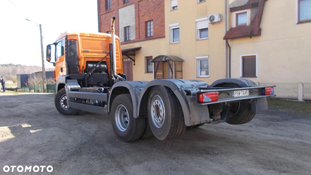 MAN TGS BECZKA ASENIZACJA, KRÓTKI ROZSTAW 410cm, EURO-5, 3-y OSIOWY, OŚ SKRĘTNA, 6x2 - 36