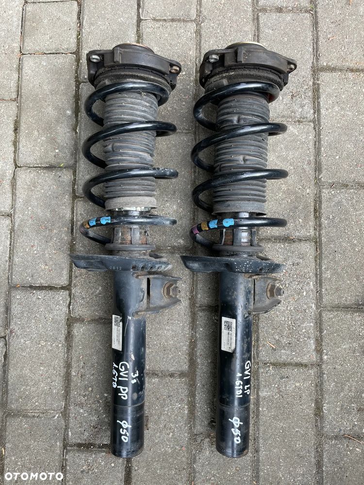 VW GOLF V VI AUDI A3 OCTAVIA 1,6 FSI TDI AMORTYZATOR SPRĘŻYNA PRZÓD - 1