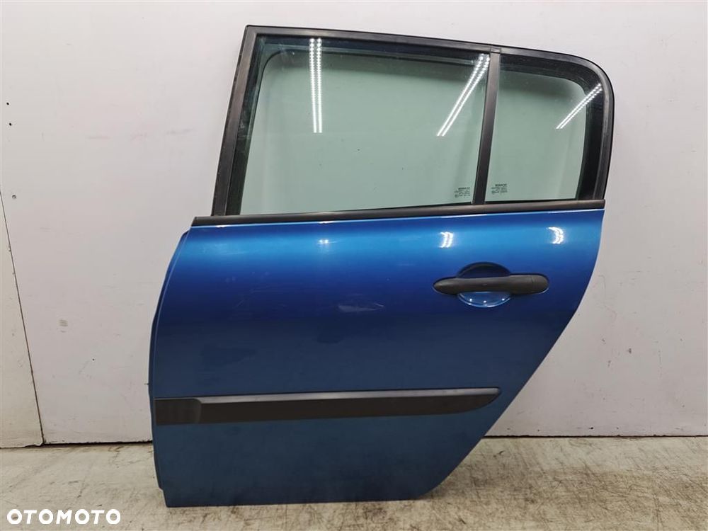 Drzwi tylne lewe Renault Megane II 02-08 Hatchback 5 DRZWI Niebieski TEI45 - 1