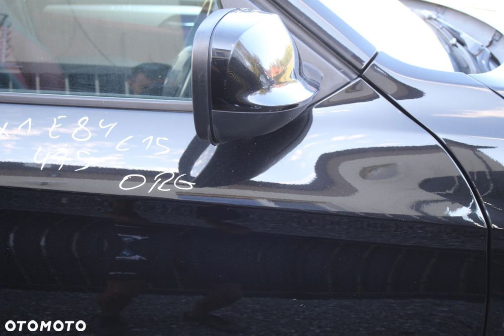 DRZWI PRAWY PRZÓD PRZEDNIE BMW X1 E84 475 BLACKSAPPHIRE ORG LAKIER - 3
