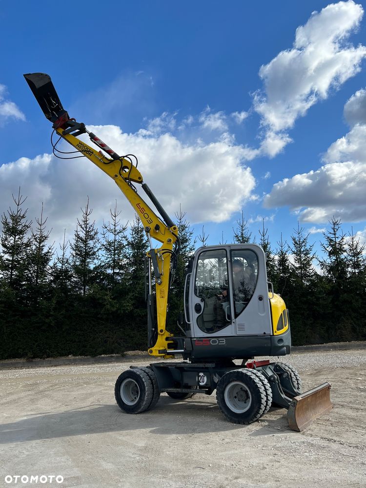Wacker Neuson Koparka Kołowa 6 TON Wacker NEUSON 6503 -2 Pług Ramię Long 3 Łamane POWERTILT Lenhoff Klimatyzacja łyżki przedsiębierne MS03 6503 ew65 wiertnica łuparka widły grabie - 32
