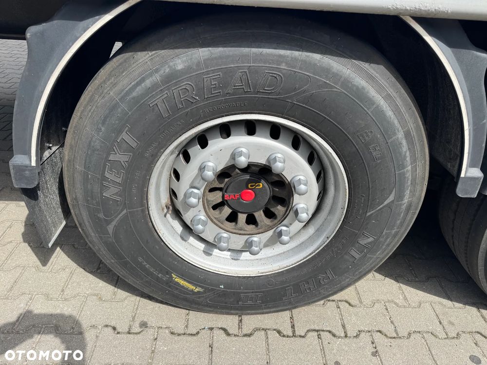 Stas S300ZX, Ruchoma Podłoga, SAF, 92 m3, oś podnoszona, 272.000  km!! - 17