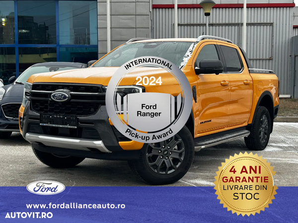 Ford Ranger Pick-Up 2.0 TD 205 CP 10AT 4x4 Double Cab Wildtrak