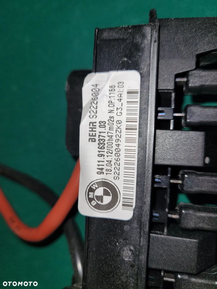 BMW F10 F11 NAGRZEWNICA ELEKTRYCZNA 9411.9163371.03 - 2
