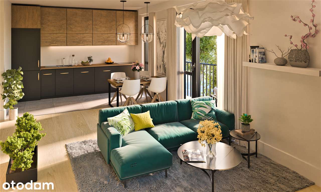 3 pokoje | 54,7 m² | balkon | Katowice | Stacja Ligocka