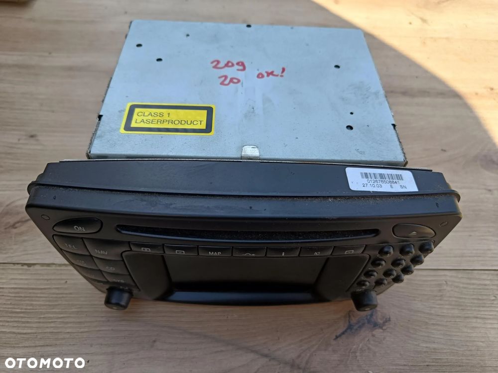 MERCEDES W203 W209 CLK RADIO COMAND NAVI NAWIGACJA A2038275242 - 2