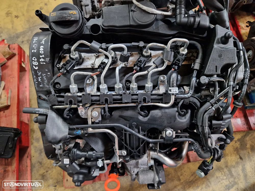 Motor usado CBD VW PASSAT 2.0 TDI 143CV GOLF VI 6 EOS TIGUAN SCIROCCO CBB CBA