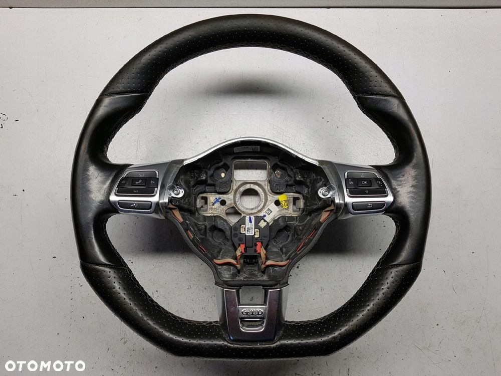 VW GOLF VI 08-13r GTD KIEROWNICA SKÓRZANA - 1