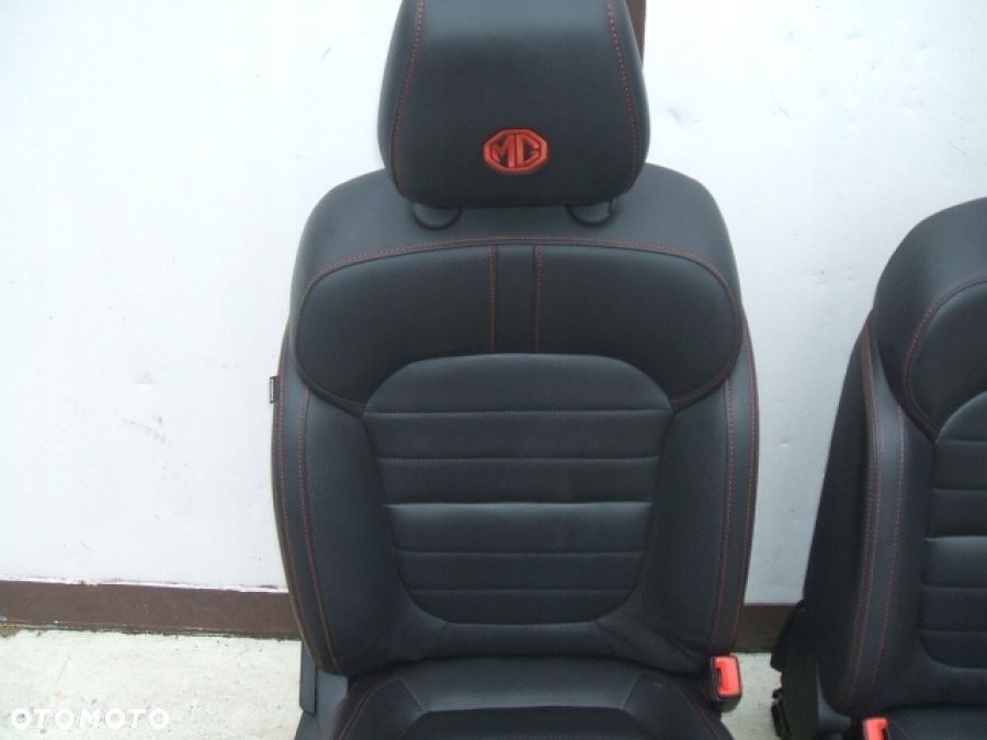 MG ZS FOTELE FOTEL lewy prawy przód przedni skóra - 4
