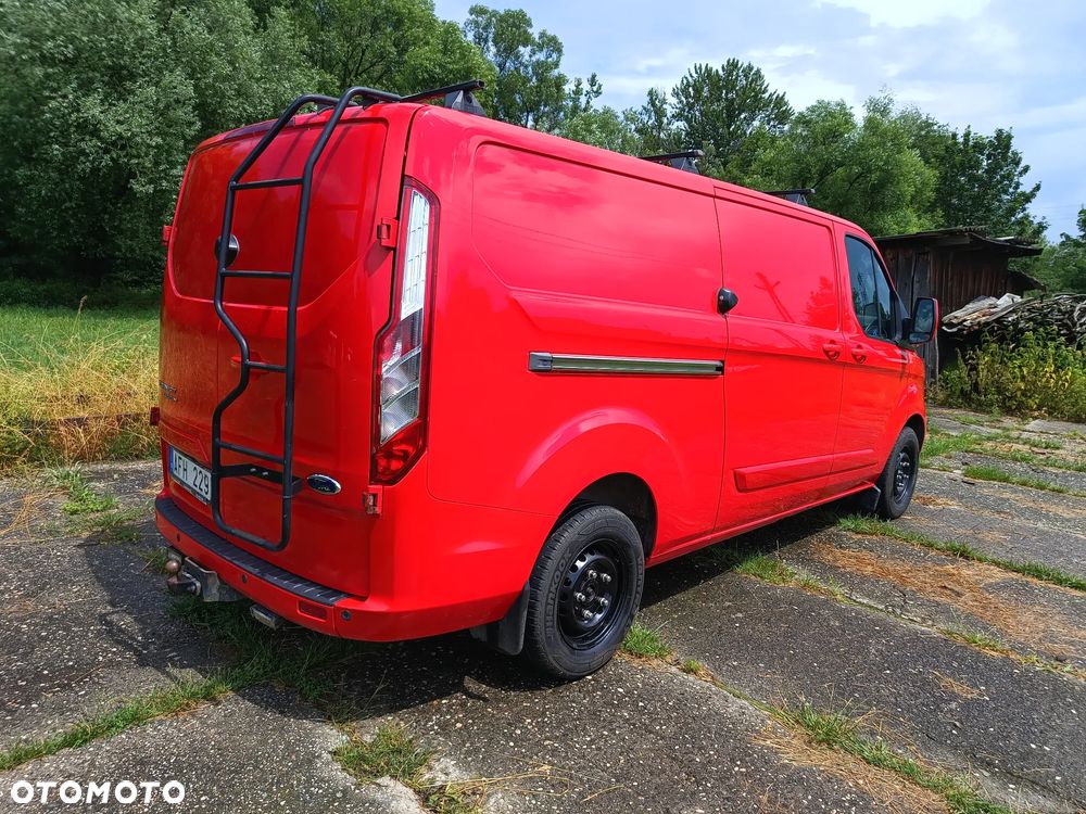 Ford Transit Custom wersja L2H1 2.2 diesel 155 kM, końcówka 2013roku, BAGAŻNIK DACHOWY, CZUJNIKI PARKOWANIA, GOTOWY DO PRACY! - 10