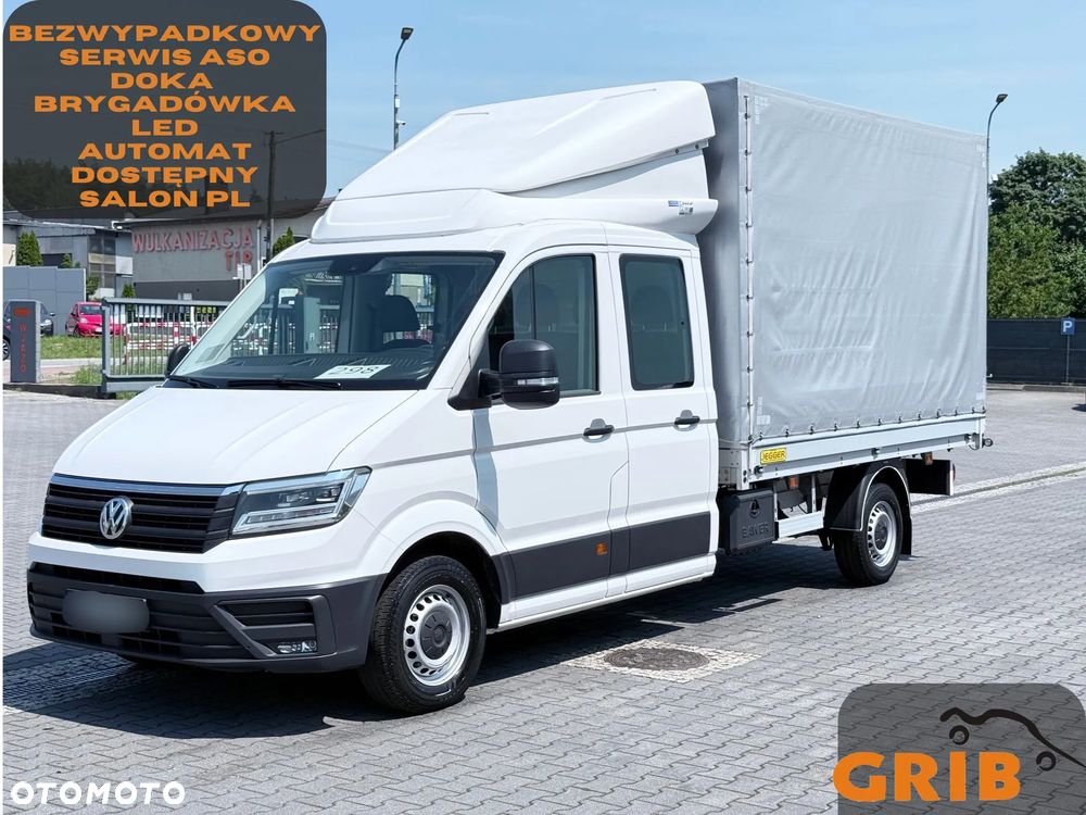 Volkswagen Crafter Doka Brygadówka 6-miejsc + Skrzynia Dł.: 3,52m Salon PL - 1