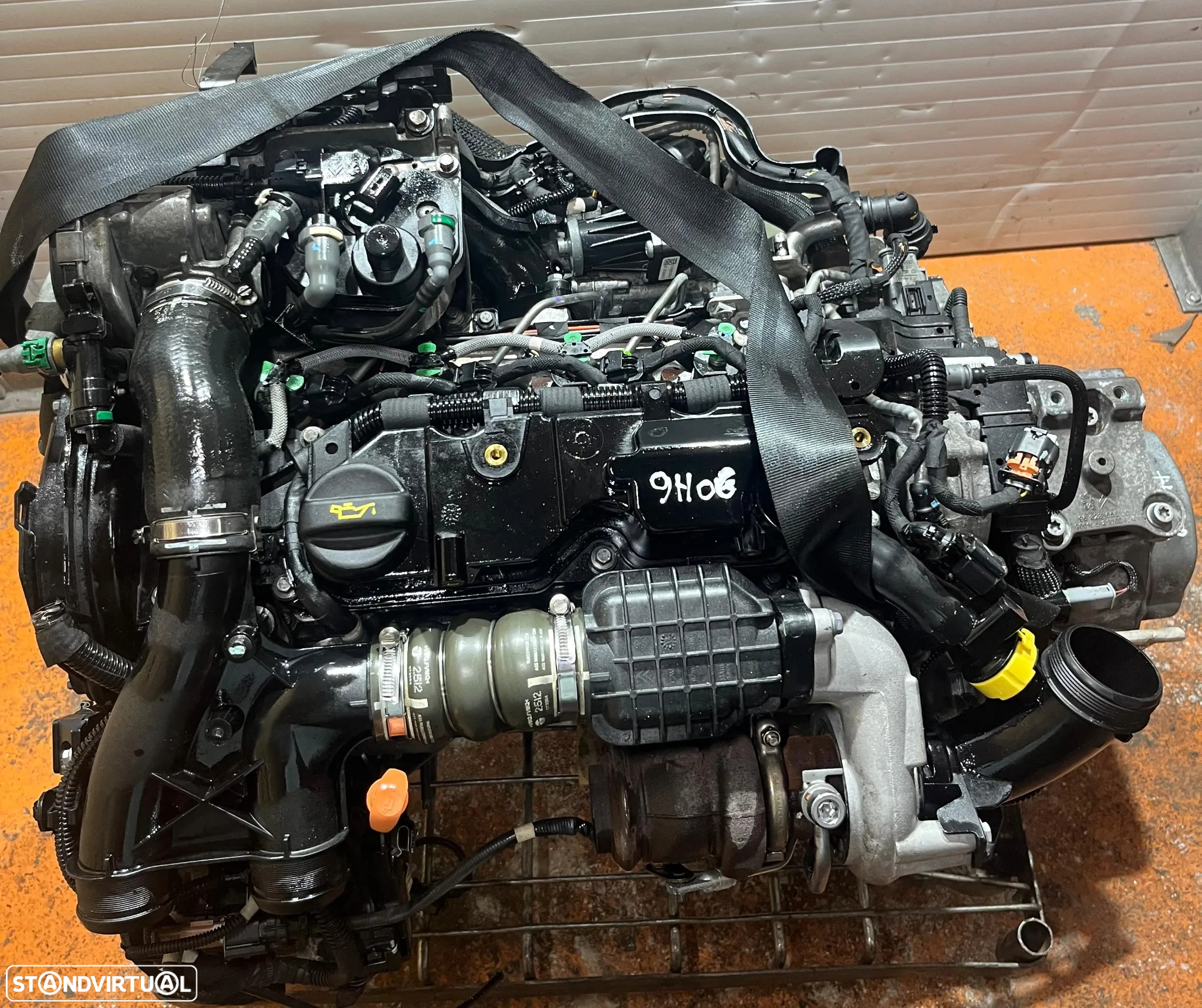 Motor Peugeot 207/308/5008/Partner/Citroen C3/C4/Berlingo 1.6 Hdi Ref: 9H06 - 3