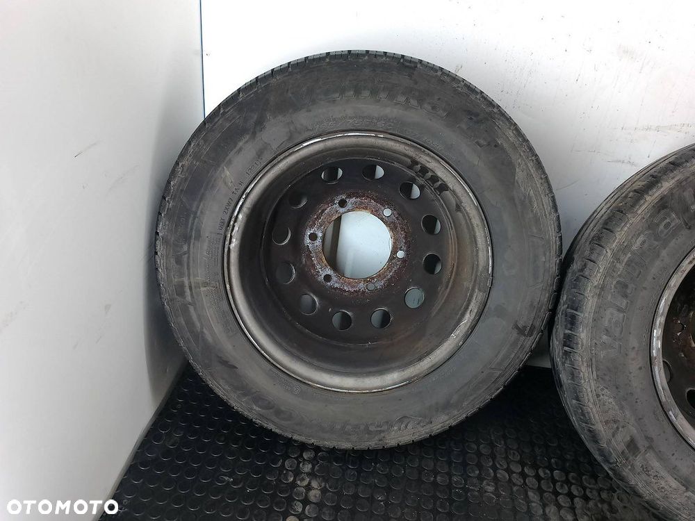 FELGI STALOWE KOMPLET 16 Z OPONAMI FORD TRANSIT MK7 6x180 - 5
