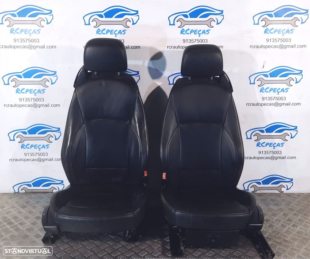 BANCOS PELE AQUECIDO BMW FRENTE FRONTAL TRASEIRO TRÁS AIRBAG BMW Z4 E85 ROADSTER CABRIO CABRIOLET - 1
