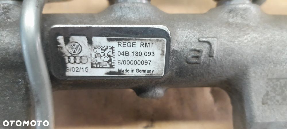 VW POLO V 6R SEAT IBIZA IV 1.4 TDI CUS CYZ CUT LISTWA WTRYSKOWA + CZUJNIK - 2