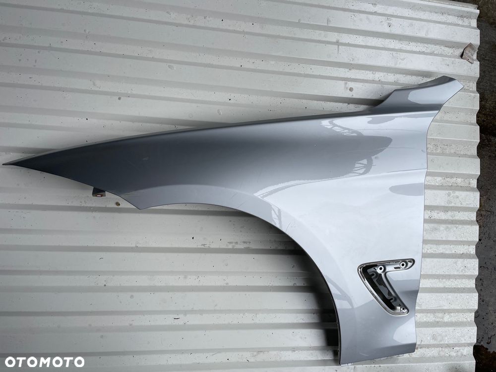 BŁOTNIK LEWY PRZEDNI BMW 4 F32 F33 F36 SREBRNY KOD LAKIERU 354 - 10