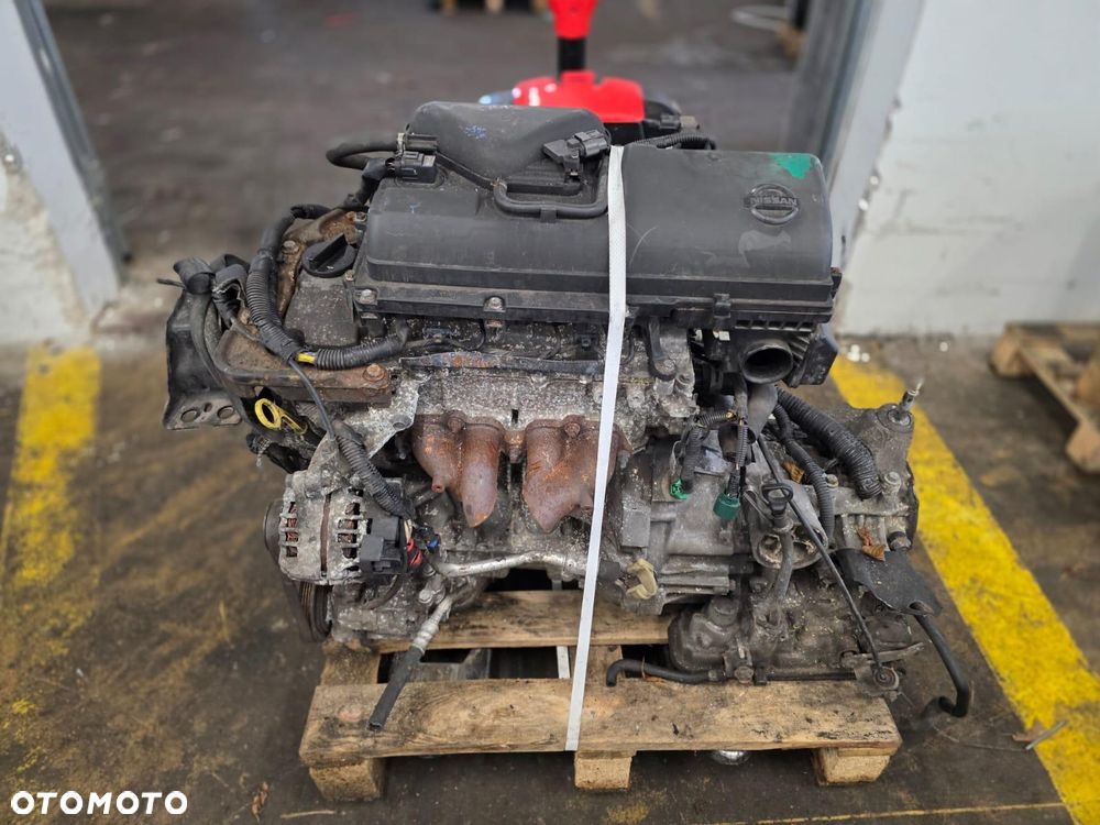 NISSAN CR12 1.2 benzyna silnik kompletny z pełnym osprzętem gotowy do montażu - 1