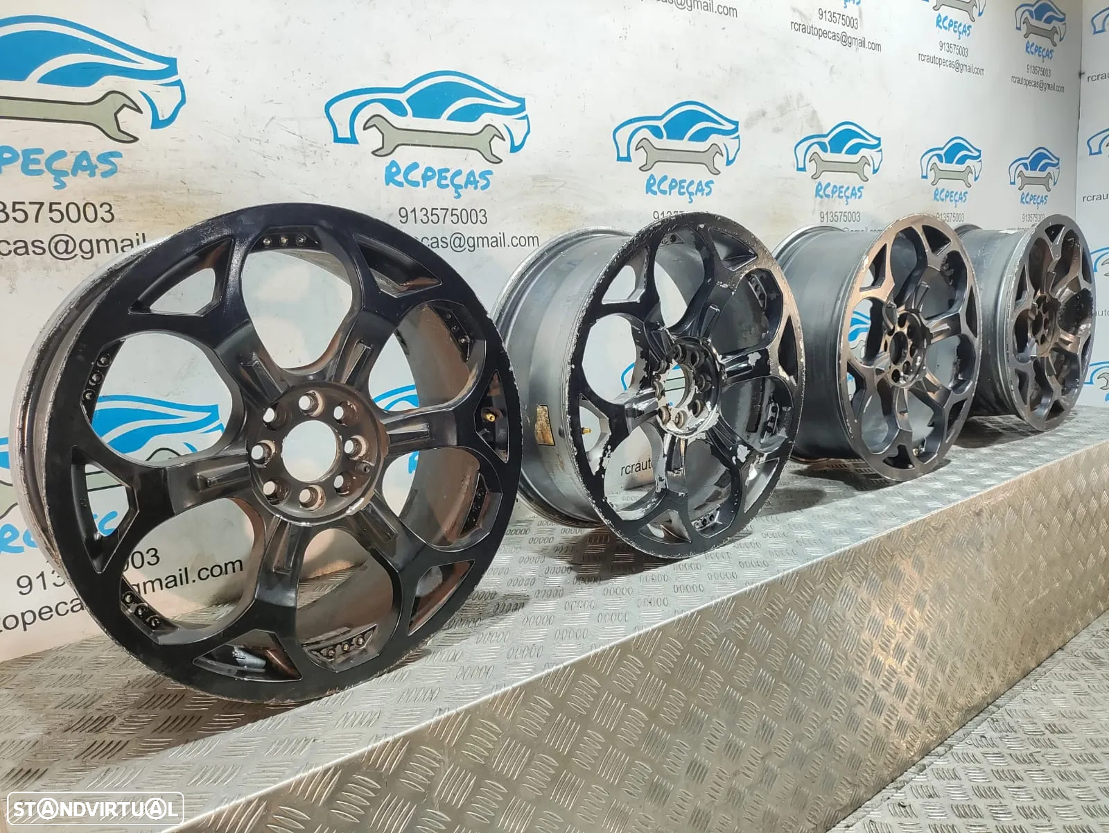 - Jantes 18 Polegadas Dupla Furação  - 4x100 + 4x108 - ET40 | 8,5J - Mini | Ford | Audi | Citroen | Peugeot | JCW | Honda | Mazda | Renault - 4