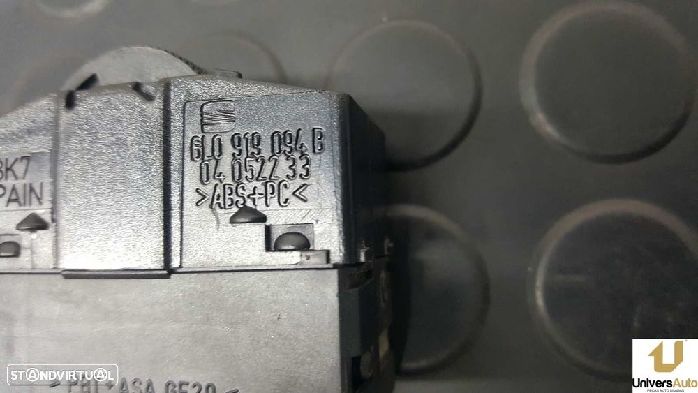 CONTROLE DE AJUSTE DE LUZES SEAT CORDOBA BERLINA (6L2) REFERENCE - 6