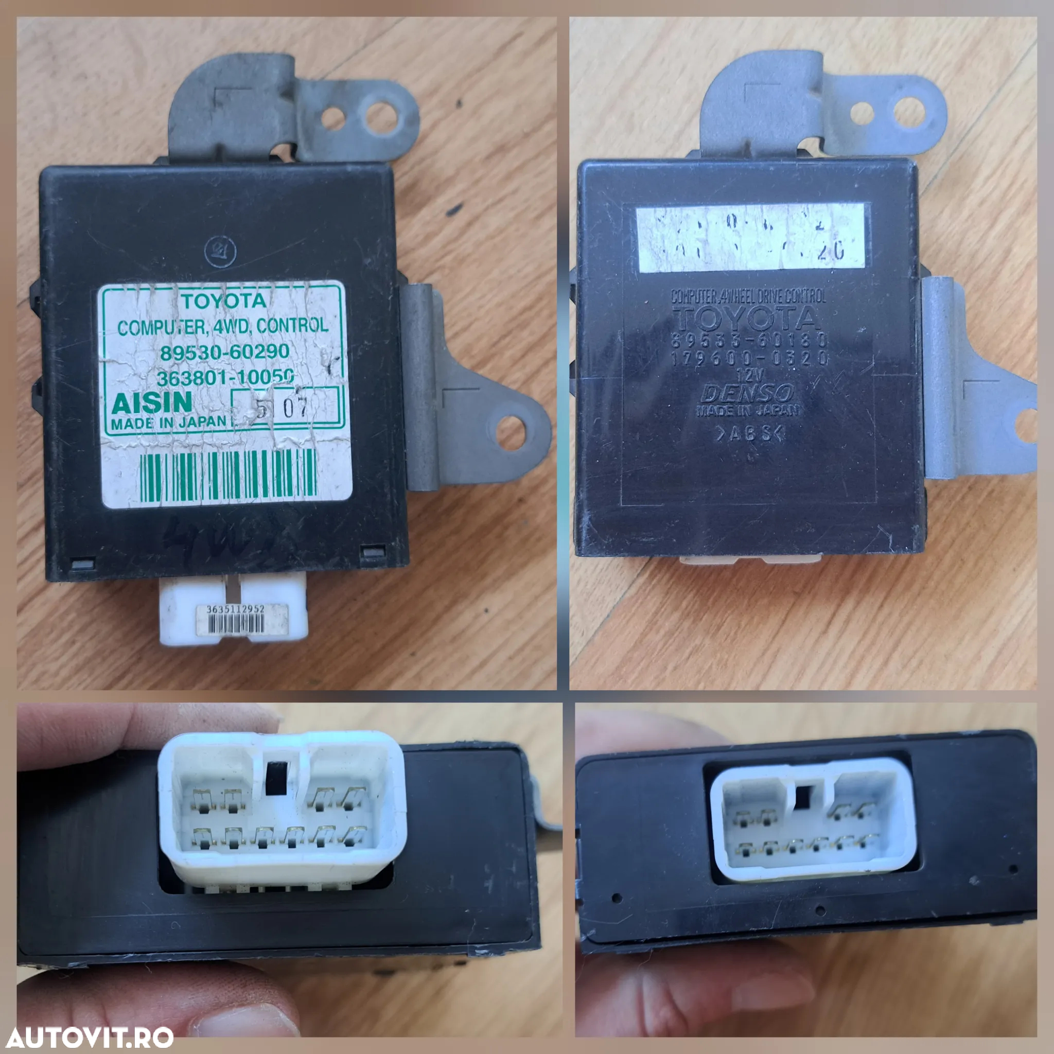 ECU calculator motor modul ABS amplificator audio modul ecu confort Calculator modul gateway calculator clima  modul injectoare Ecu unitate cutie transfer toyota land cruiser avensis corollla rav 4 - 8