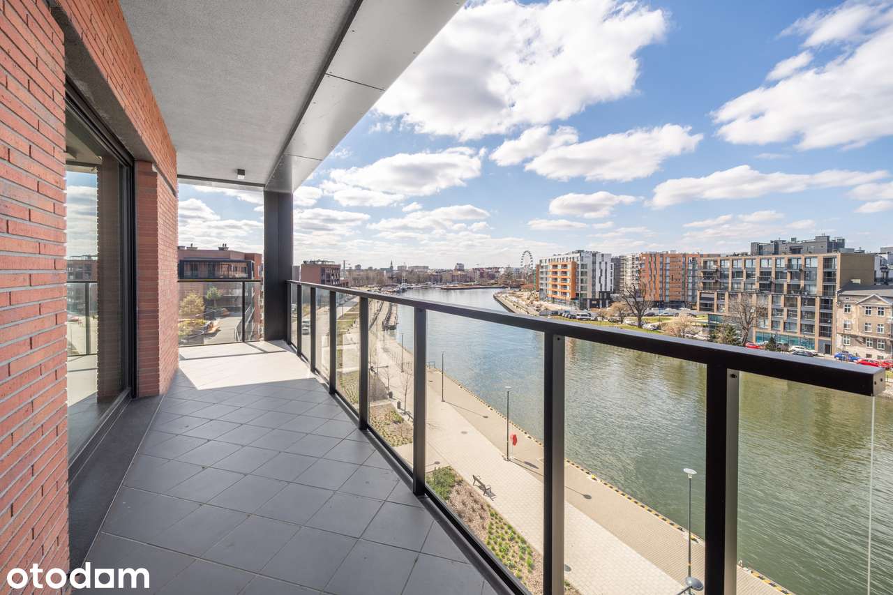Apartament 128 m² nad Motławą | panoramiczny widok | centrum Gdańska
