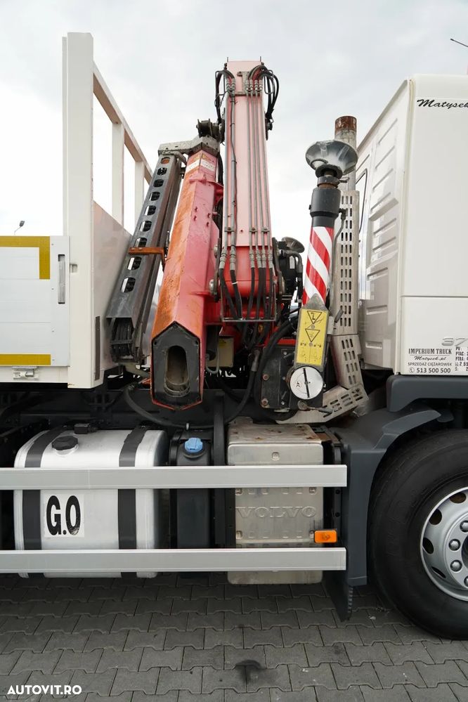 Volvo FMX 370 / 6X4 / TIPPER + FASSI F165XP HDS / MAX. CAPACITATE DE RIDICARE 5200 KG / COMANDĂ RADIO / HAYON LATERAL HIDRAULIC - 21