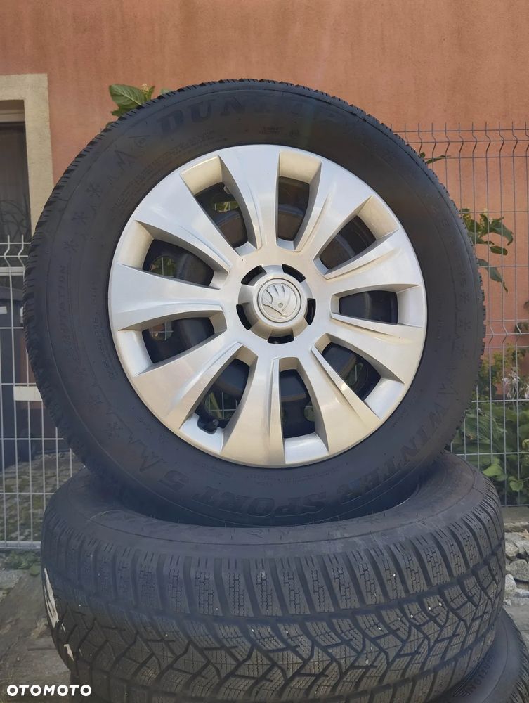 Koła Zimowe Skoda Karoq 5x112 16 215 60 Dunlop Winter Sport 5 - 5