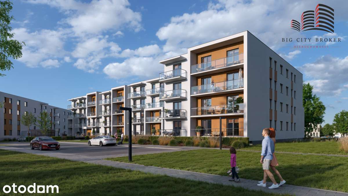 3 pokoje | 54 m² | Felin | stan deweloperski