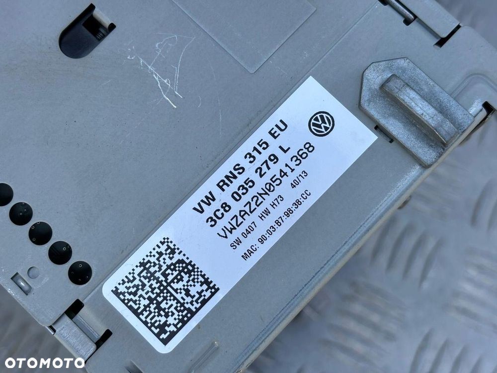 VW NEW BEETLE RADIO NAWIGACJA 3C8035279L - 3