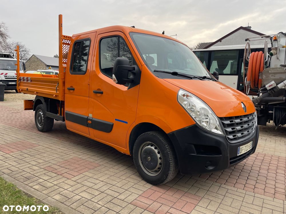 Renault Master Wywrotka Brygadówka  Dubel kabina  7 osób Mega Stan !!! - 8