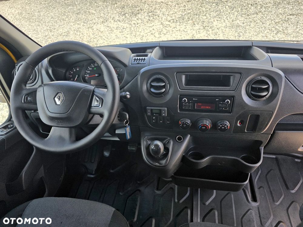 Renault MASTER 2,3 DCI 145 KONNA DOKA BRYGADÓWKA 7 OSOBOWA KLIMA WEBASTO SKRZYNIA 3,4M 150T/KM PRZEBIEGU GWARANCJA BLIŻNIAKI DO 3,5T - 24