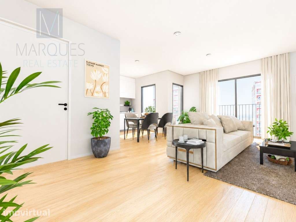 Apartamento T1+1 Implex com Arrecadação em Santa Marta do Pinhal - ... - Grande imagem: 2/4