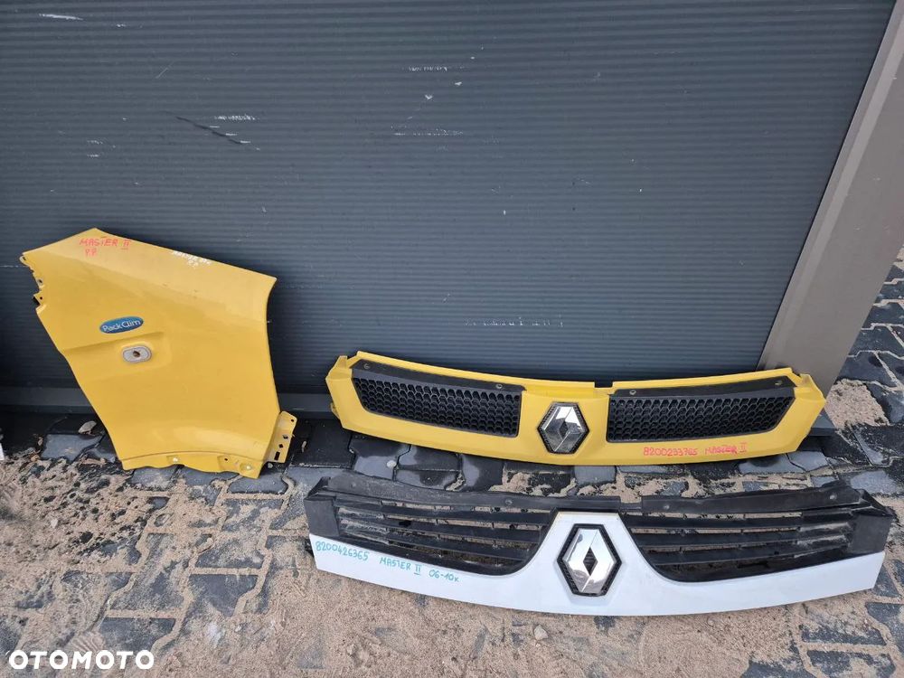 RENAULT BŁOTNIK, GRILL PRAWY PRZÓD MASTER II - 1