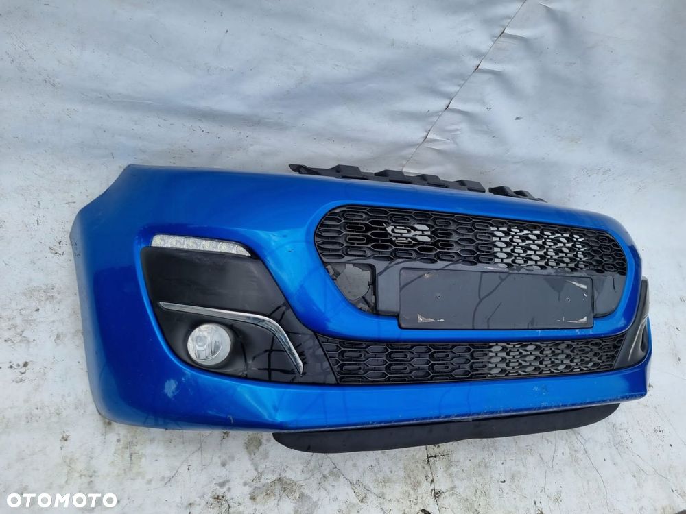 Peugeot 107 LIFT halogeny LED DRL zderzak przedni przod kompletny demontaz - 2