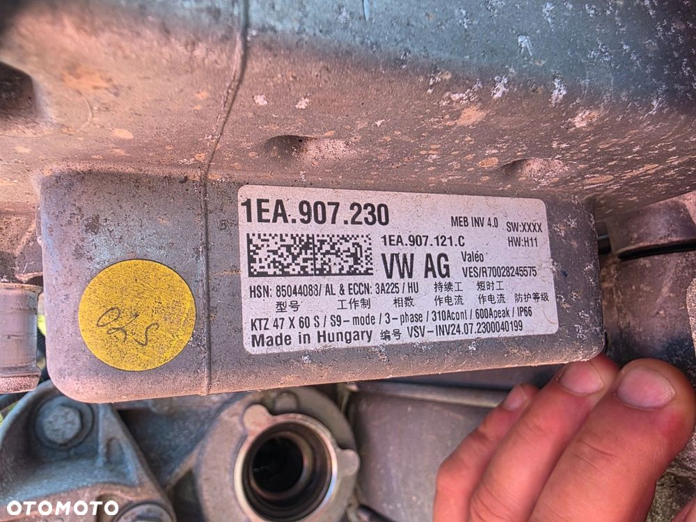 SILNIK KOMPLETNY ELEKTRYCZNY AUDI Q4 E-TRON VW SKODA 0EH901098E 1EA907230 - 9