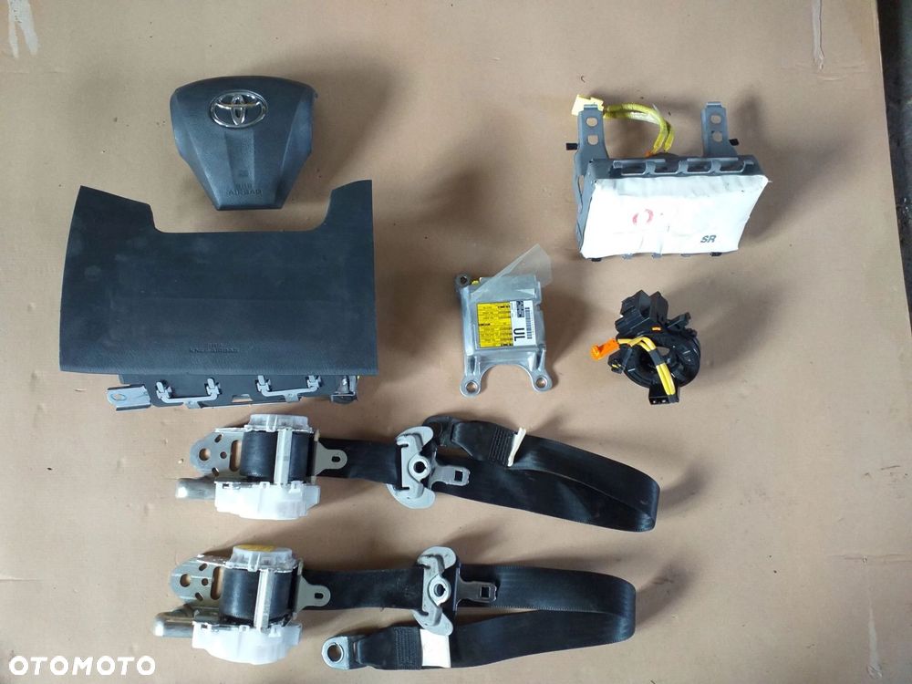 Toyota Rav4 III LIFT air bag poduszka kierowcy deska pas przód lewy prawy - 1