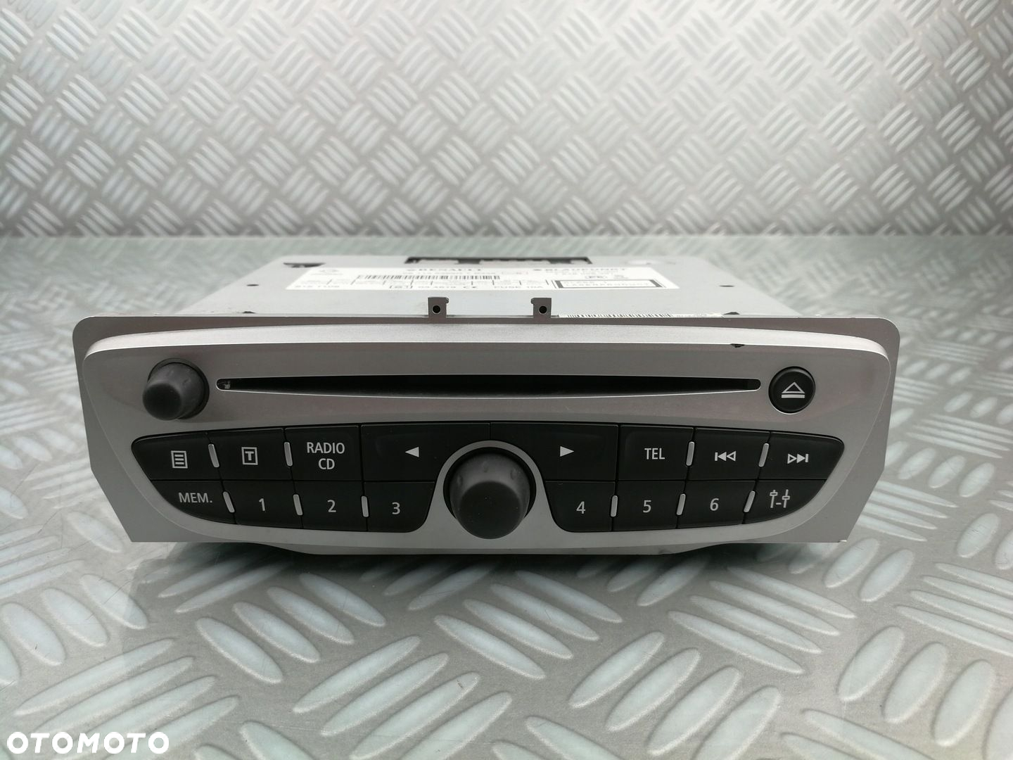 281159389R radio fabryczne CD FM AM RENAULT SCENIC III 3 MEGANE III 3 2008- - 3