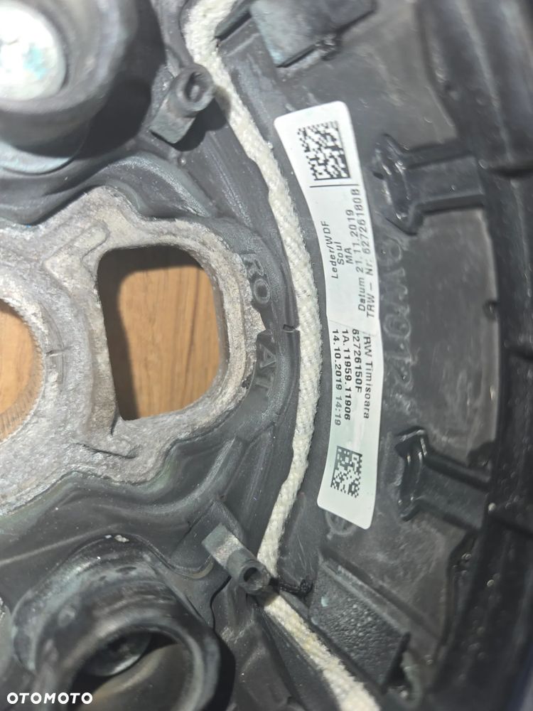 KIEROWNICA TRÓJRAMIENNA SKÓRA MULTIFUNKCJA MANETKI  AUDI 8W0419091EK - 2