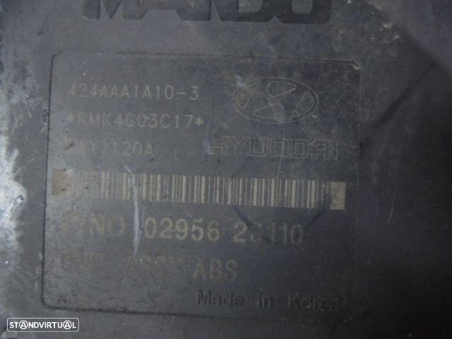 Abs 424AAA1A103  5890026160 HYUNDAI SANTA FE I  2005 2.0CRDI 16V TURBO  125CV 5P PRETO - 6