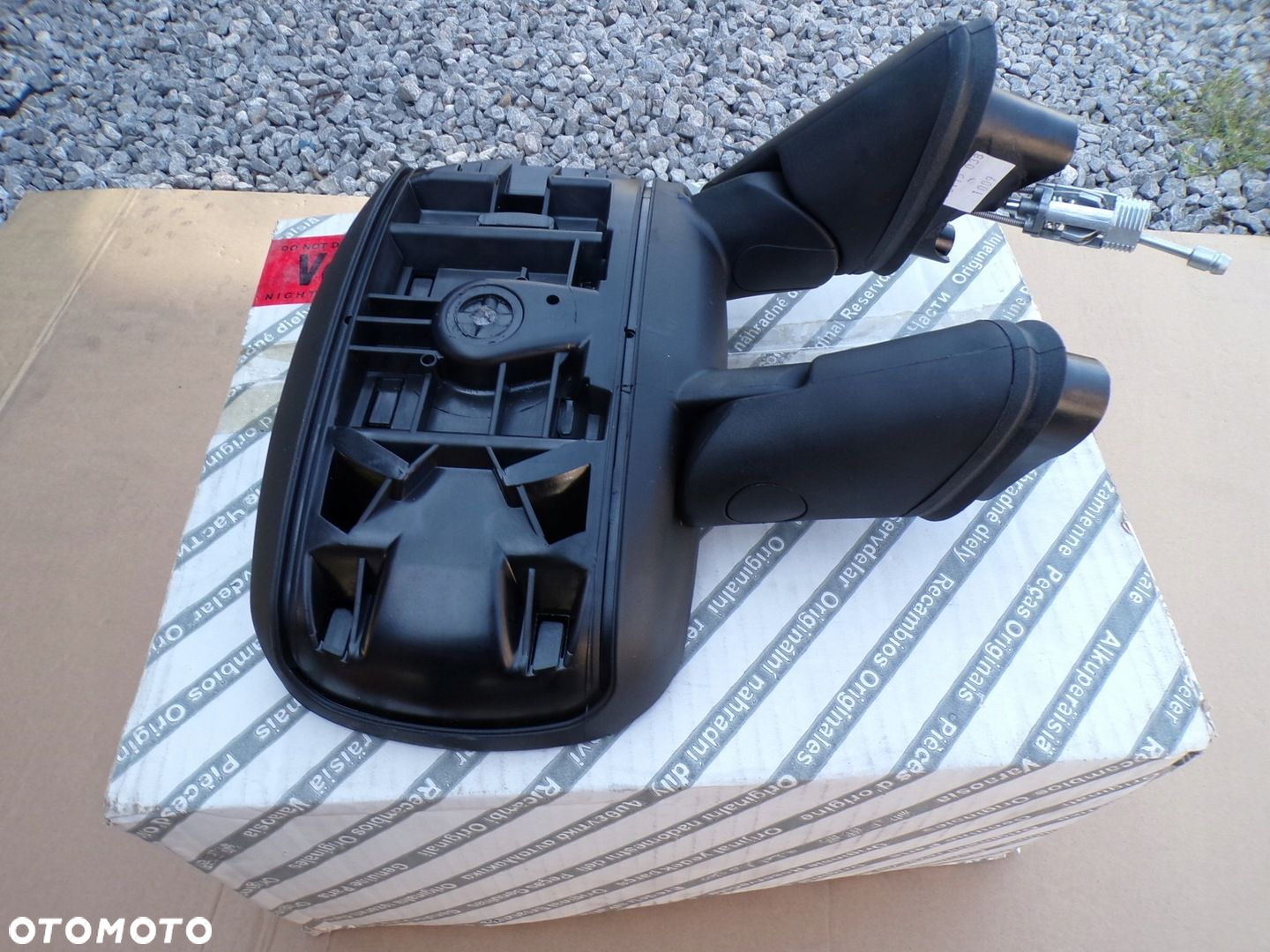 LUSTERKO LEWE MANUALNE FIAT DOBLO I 0735419582 NOWE ORYGINAŁ - 2
