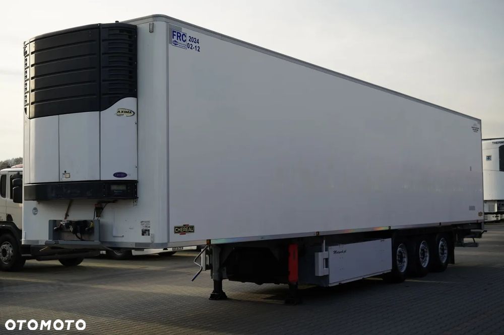 Chereau CHŁODNIA / MAXIMA 1300 / HAKÓWKA / OŚ PODNOSZONA / KOSZ NA PALETY - 1