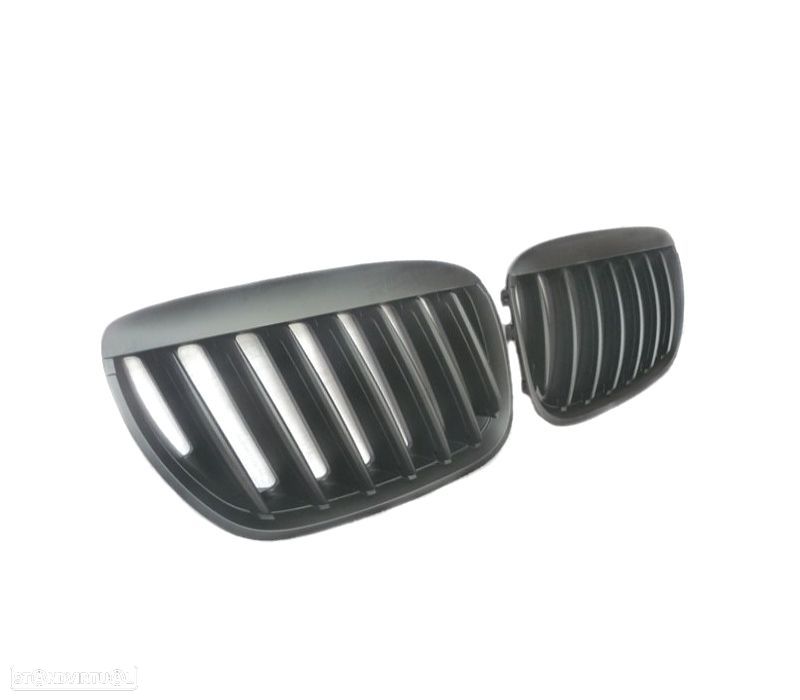 GRELHAS FRONTAIS BMW X5 E53 03-07 PRETAS - 1