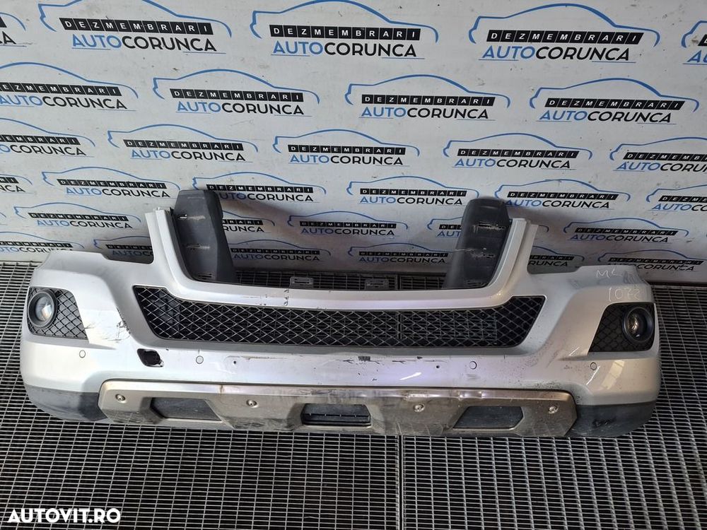 Bara fata Mercedes ML W164 Facelift 2008 - 2011 gri (1072) Diesel model fara spalatoare ... - 1