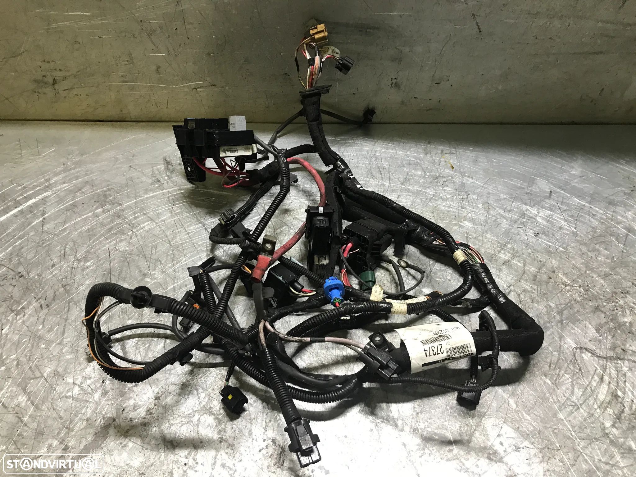 CABLAGEM / INSTALAÇÃO DO MOTOR RENAULT MEGANE III 1.5DCI 106CV 240110129R - 1
