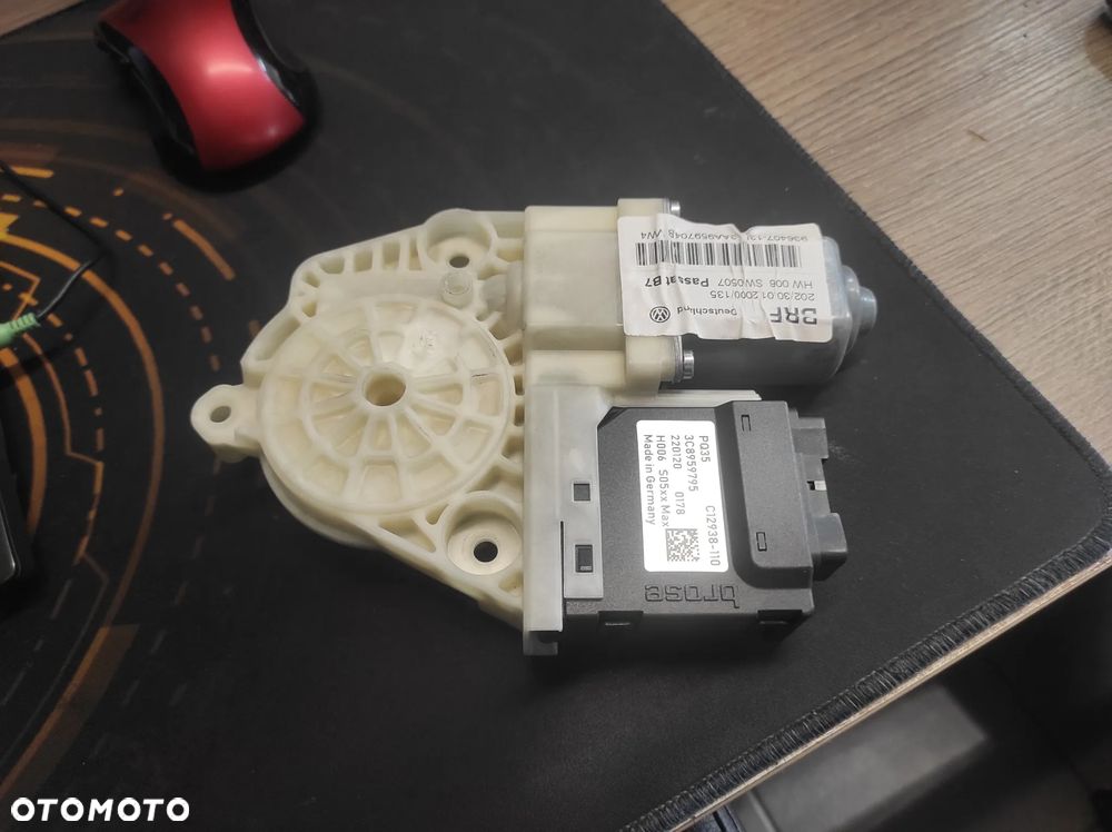 SILNICZEK MODUŁ DRZWI SZYBY TYLNY LEWY 3C8959795 VW PASSAT B7 CC LIFT SPRAWNY WYSYŁKA !!!! - 1